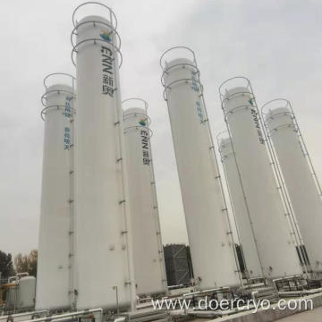 200m3 Industrial Gas LN2 Storage Tanks For Sale